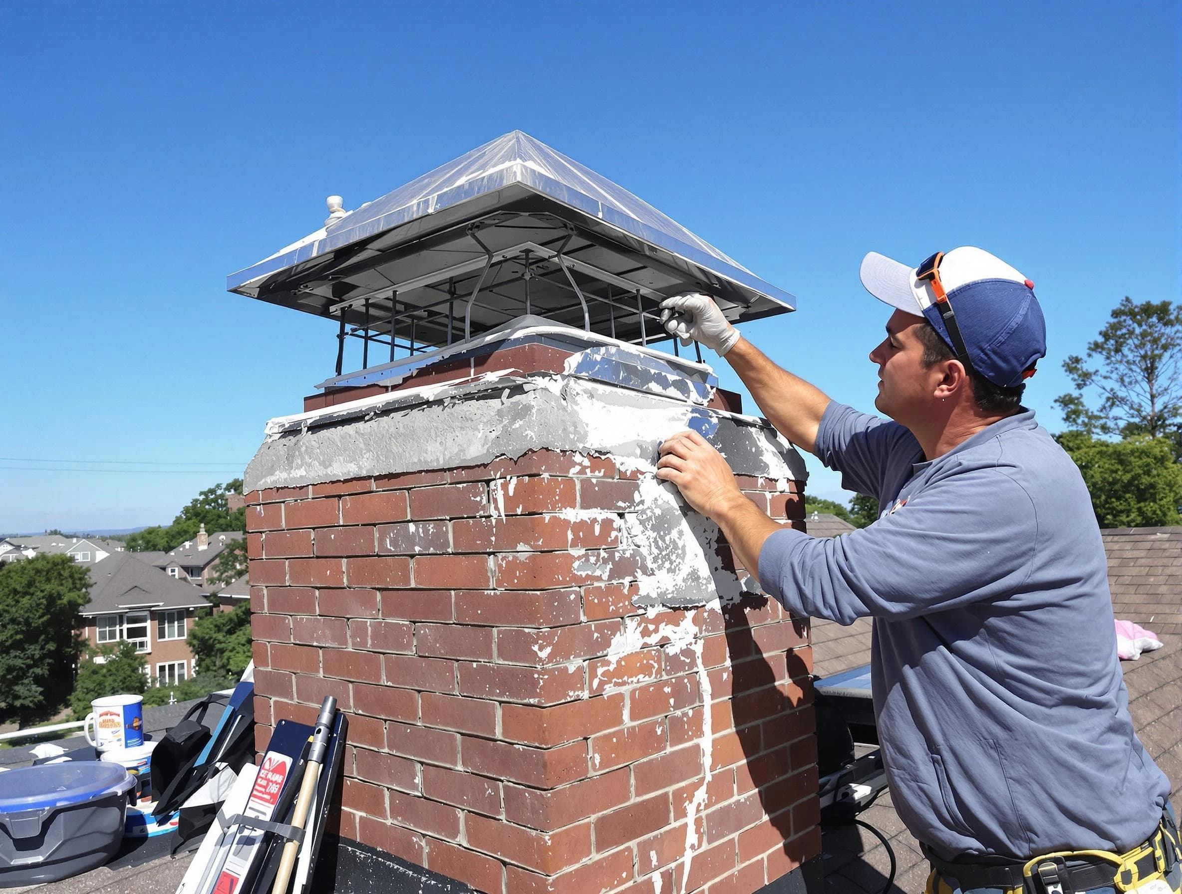 Chimney Crown Services service in Oak Hill, TN